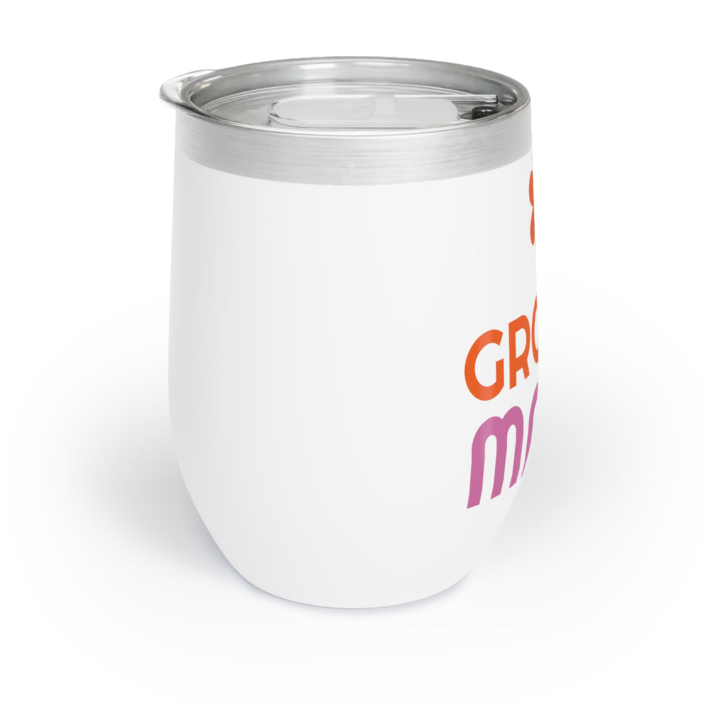Groovy Mama Wine Tumbler Retro Mom Cup Funny Mom Gift Mothers Day Gift Cute Coffee Cup Insulated Travel Mug Groovy Style
