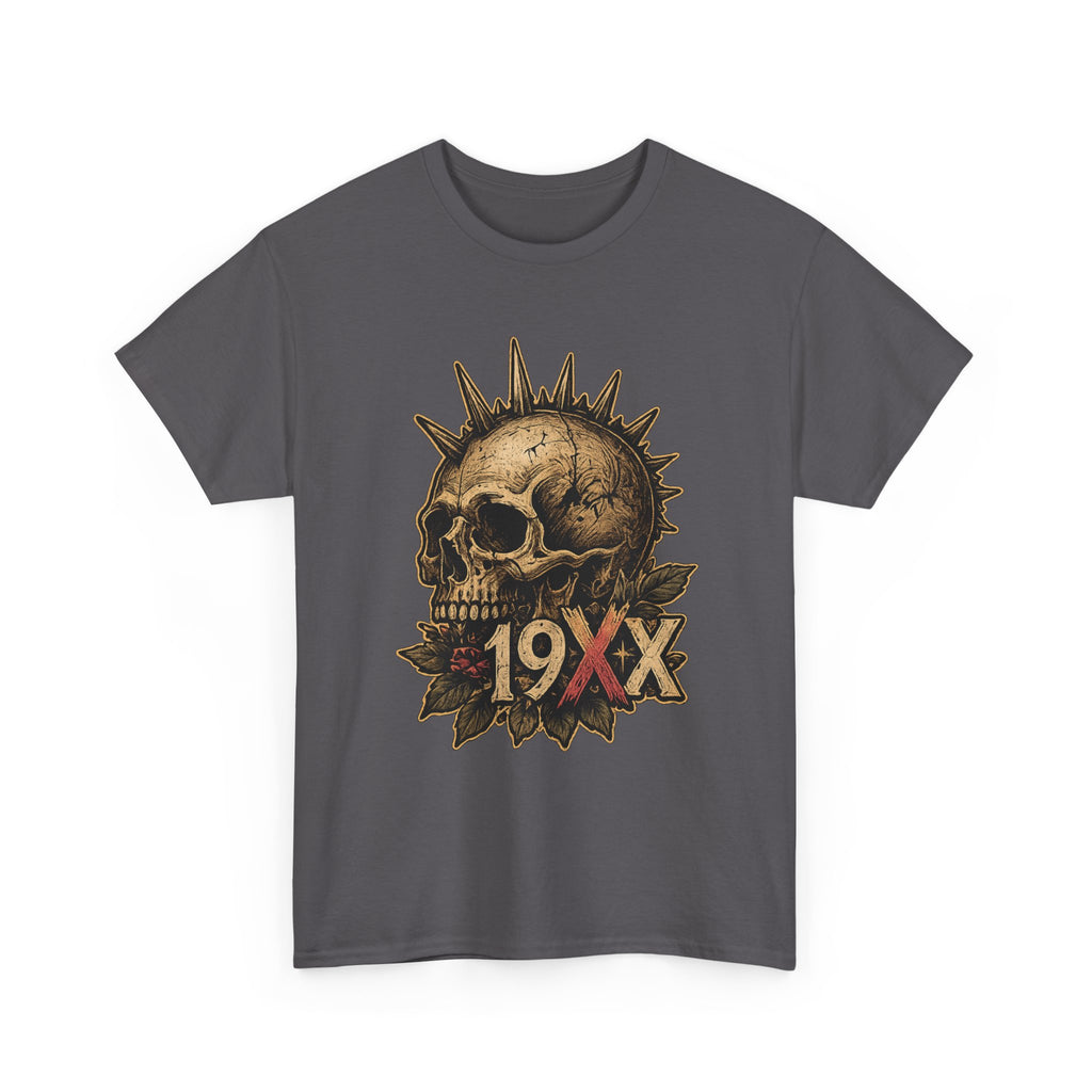 Punk Skull with Mohawk 19XX T-Shirt | Vintage Skull Tee