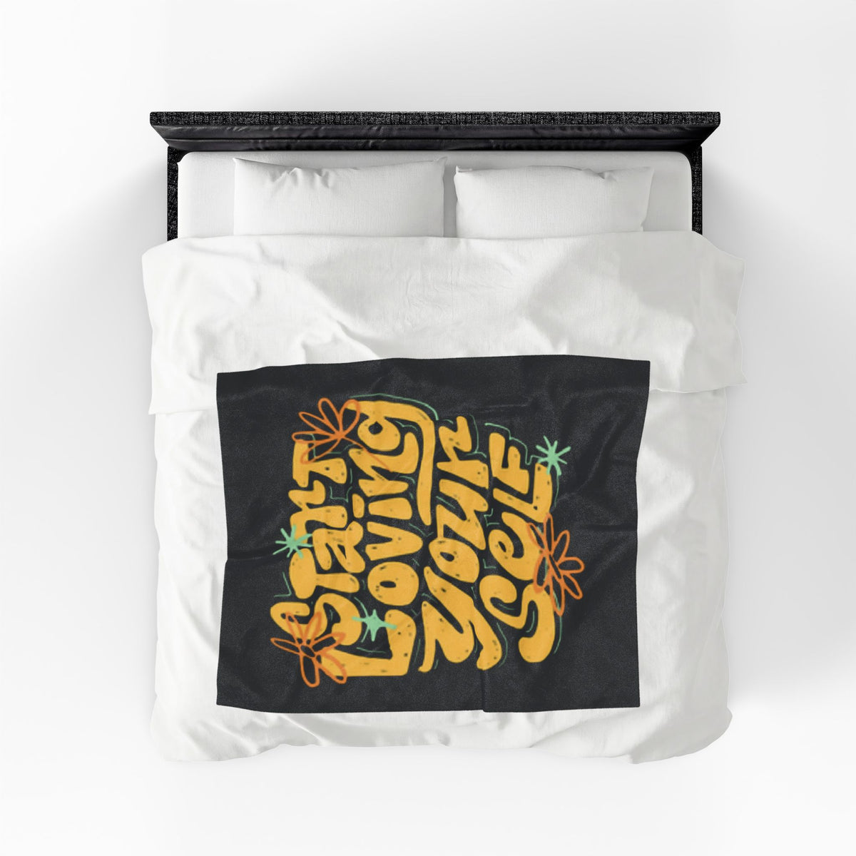 Start Loving Yourself Premium Fleece Blanket