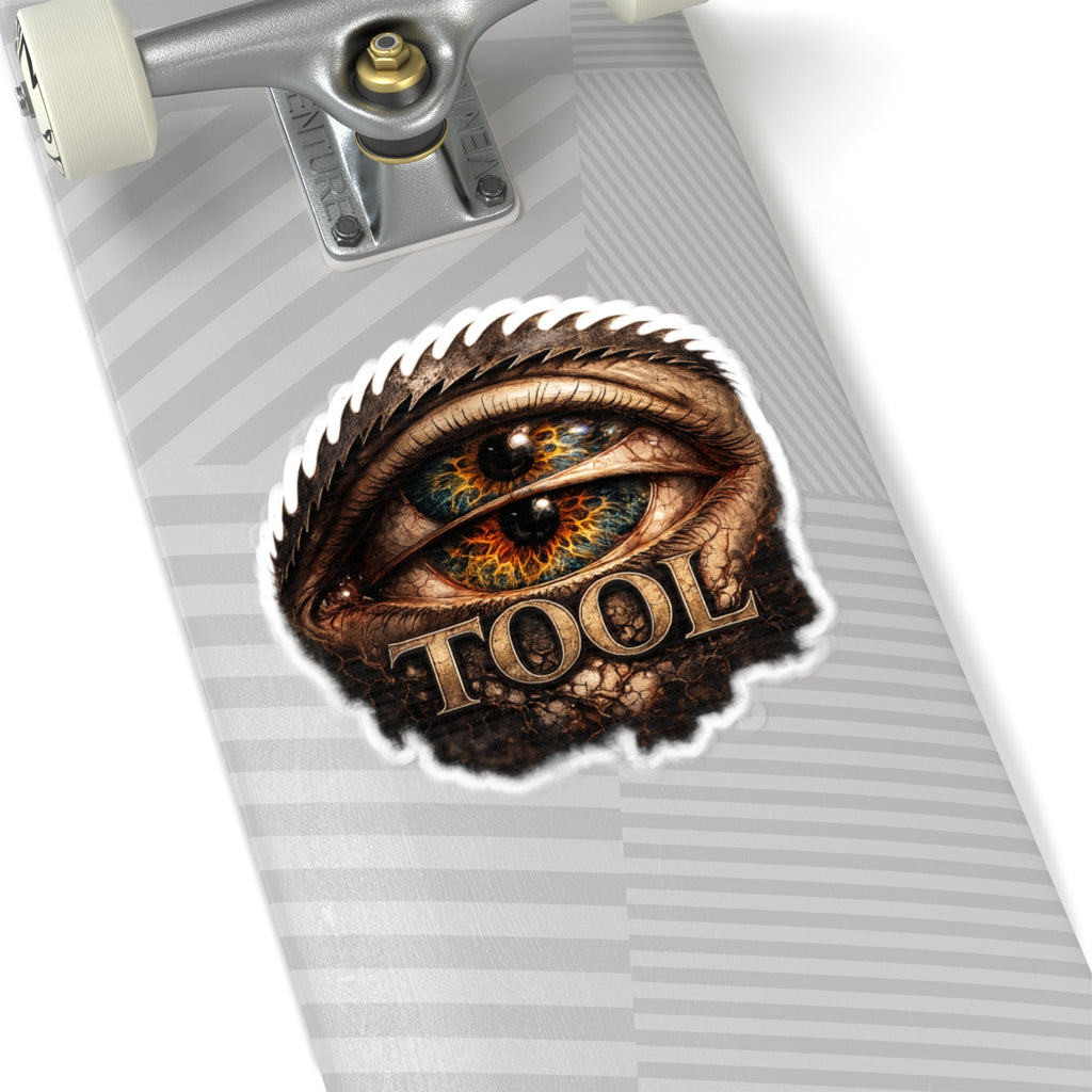 TOOL Inspired Third Eye Sticker Dark Alternative Vinyl Decal Psychedelic Eye Waterproof Laptop Sticker Gothic Aesthetic