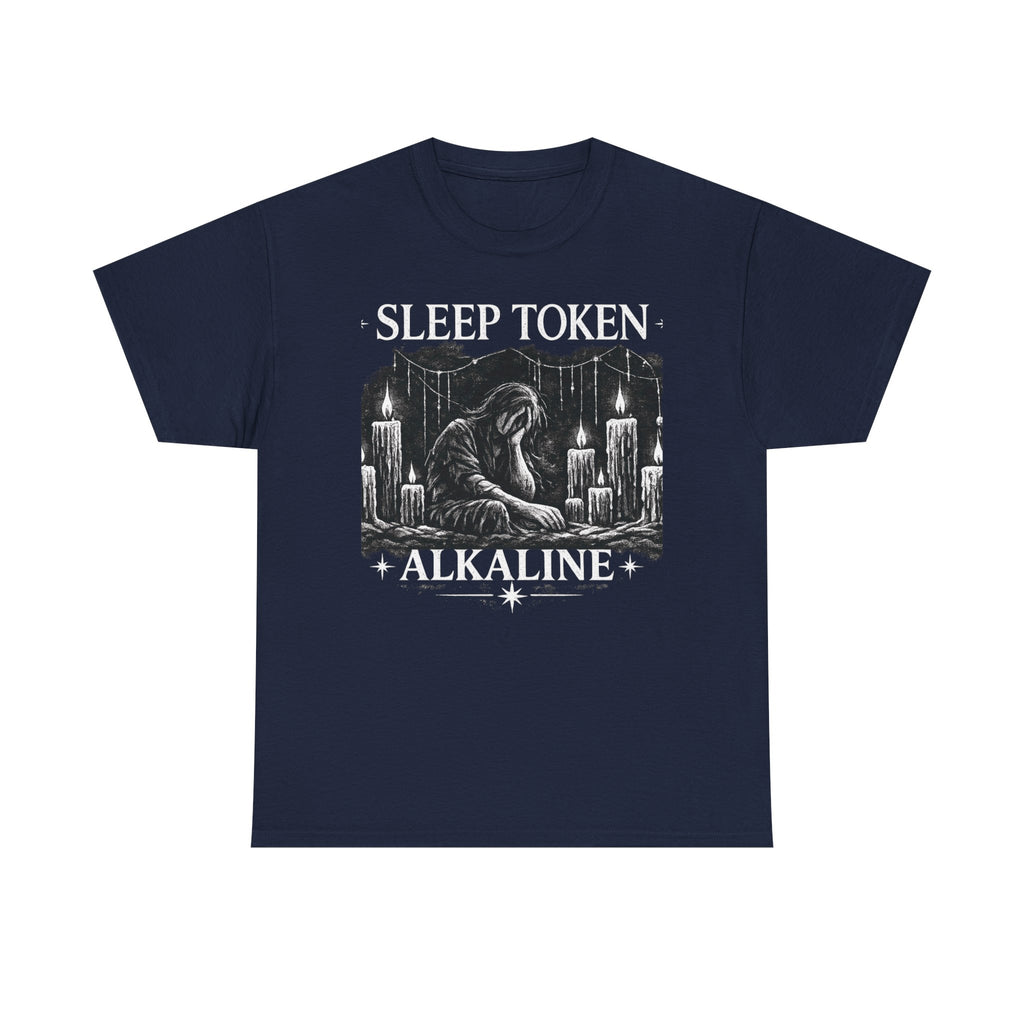 Sleep Token Alkaline Shirt Gothic Alternative Band Inspired Graphic Tee Unisex Heavy Cotton T Shirt Metal Music Fan Gift