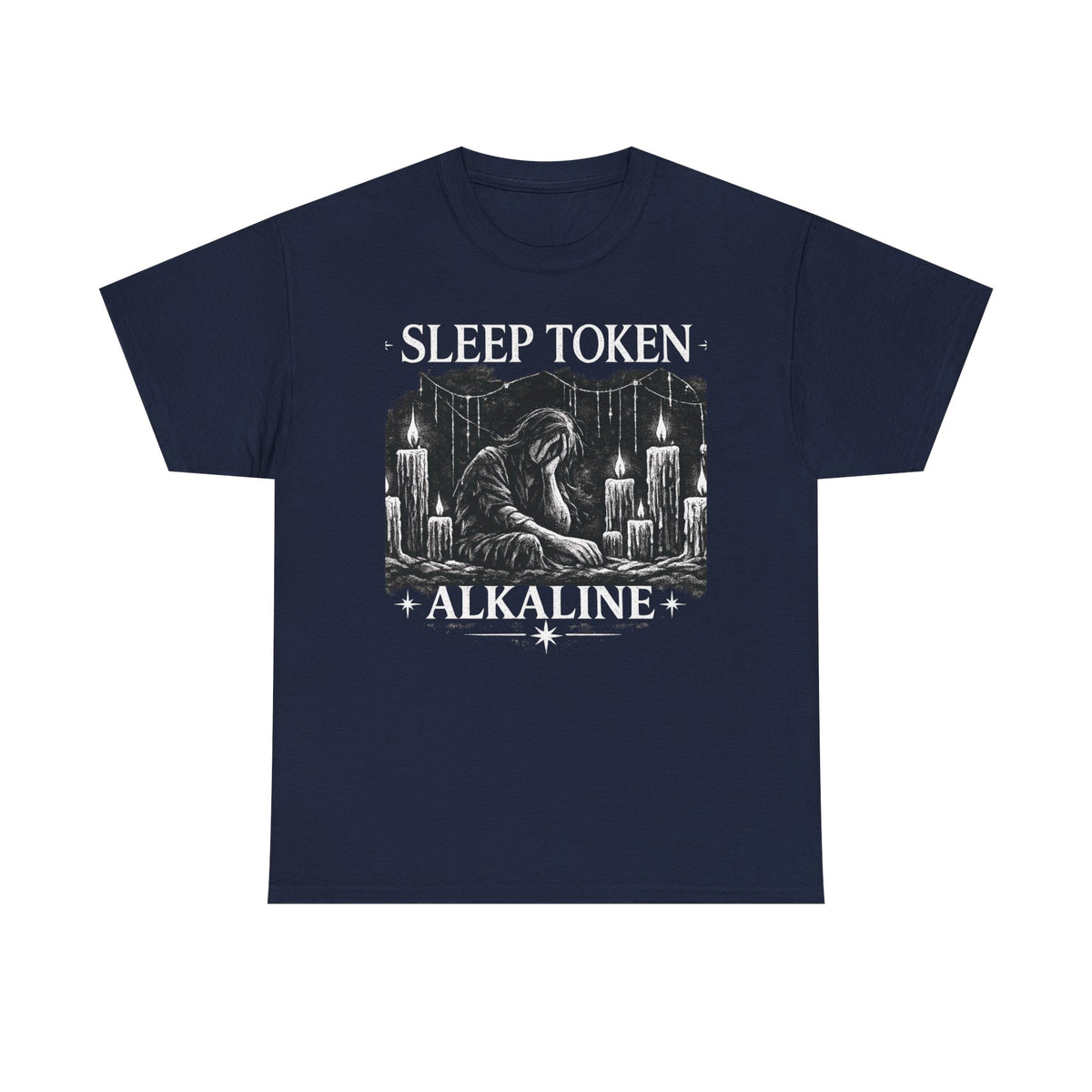 Sleep Token Alkaline Shirt Gothic Alternative Band Inspired Graphic Tee Unisex Heavy Cotton T Shirt Metal Music Fan Gift