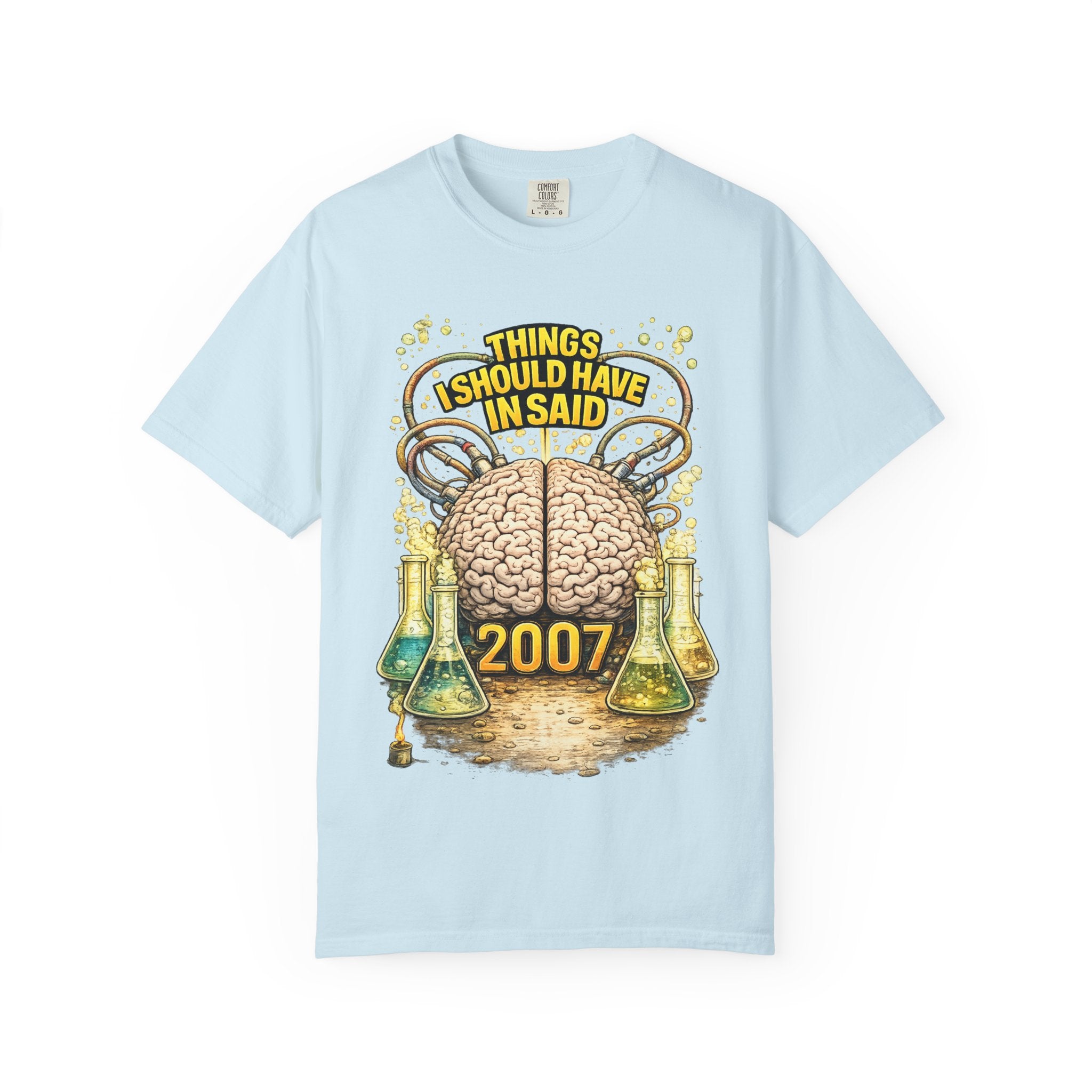 T-Shirt — "Things I Should Have Said" 2007 Brain & Beakers Graphic Tee