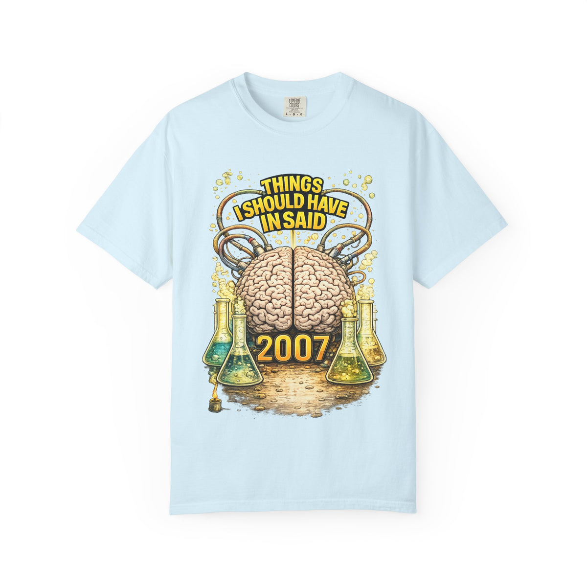 T-Shirt — "Things I Should Have Said" 2007 Brain & Beakers Graphic Tee