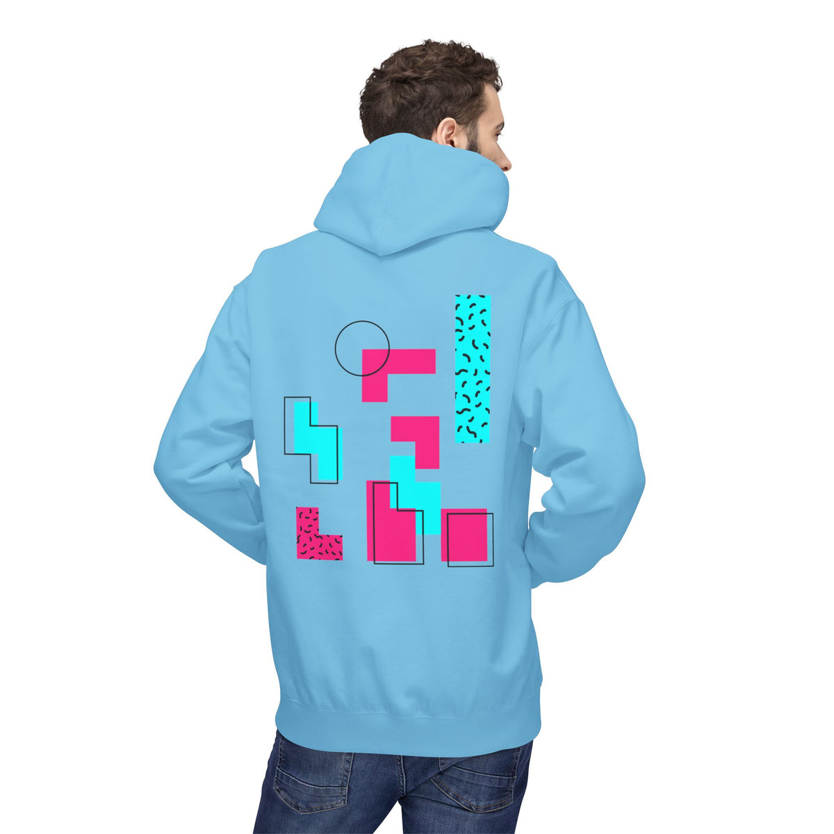 80s Machine Hoodie Retro Neon Sweatshirt Vintage 1980s Graphic Hoodie Aesthetic Streetwear Gift