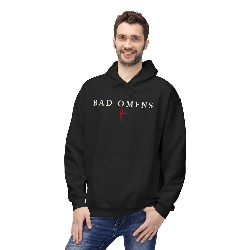Gothic Rose Window Hoodie | Dark Floral Arch Illustration