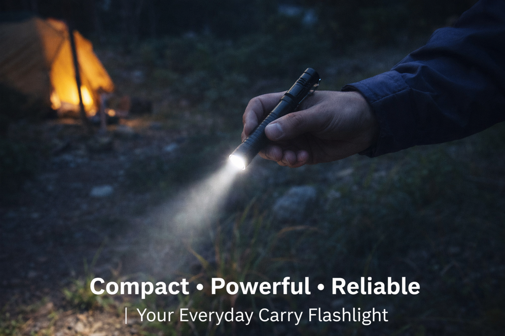 Tactical Flashlight Small LED Torch Light Mini Super Bright Penlight Work Light