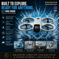 Never Miss the Perfect Shot | GT3 Mini Drone with HD Camera, WiFi FPV, Optical Flow Hover & Obstacle Avoidance