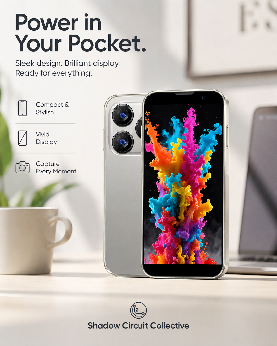 Mini Phone Unlocked World's Smallest 3.0in HD Touch Screen Mini Smartphone Android 8.1 Big Smartphone Features Without the Bulk | Mini Android Phone with Dual Camera