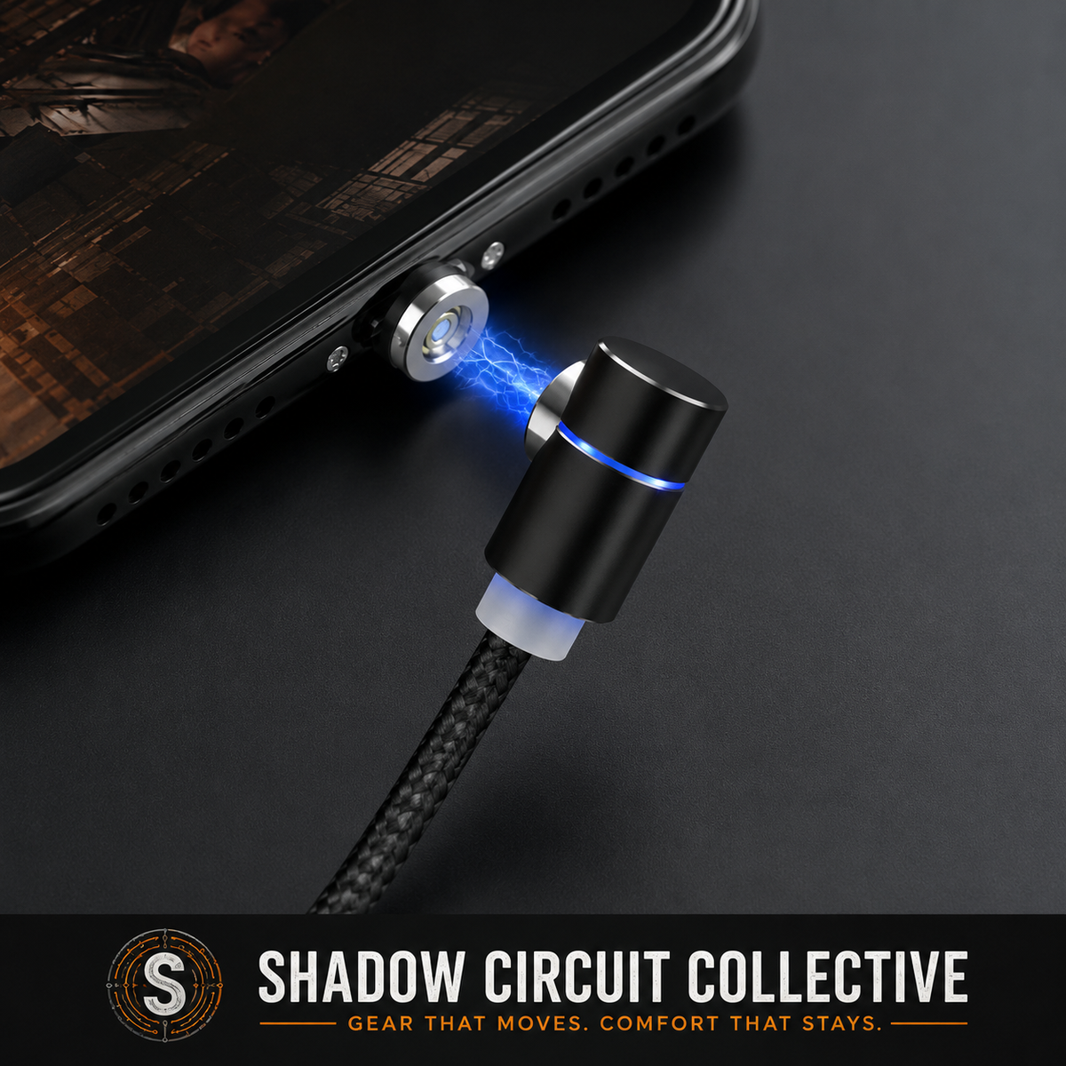 Stop Replacing Broken Charging Cables | 3-in-1 Magnetic Fast Charger Magnetic Cable LED Magnet Charger Cable USB Cable & USB Type-C USB C