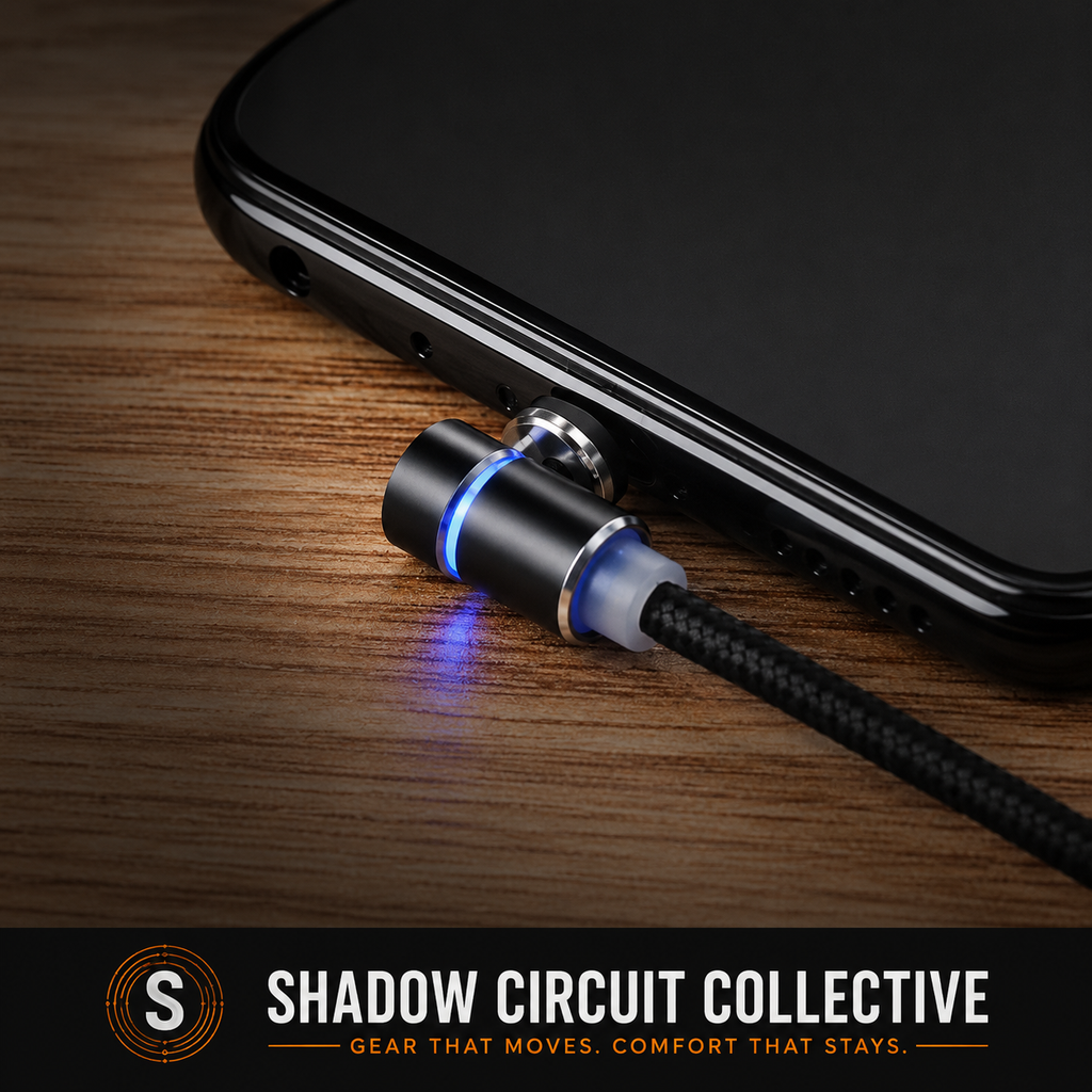 Stop Replacing Broken Charging Cables | 3-in-1 Magnetic Fast Charger Magnetic Cable LED Magnet Charger Cable USB Cable & USB Type-C USB C