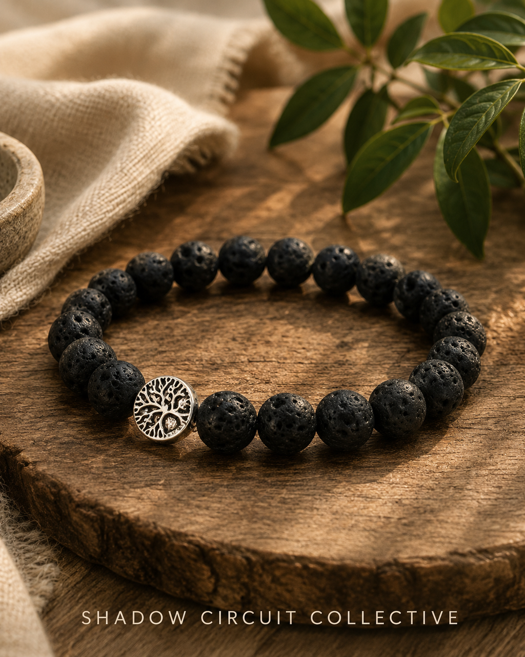 Hand-woven Red Rope Tree of Life Bracelet