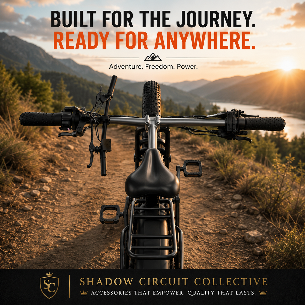 Conquer Every Trail Without Sacrificing Storage | Foldable Fat Tire Electric Bike