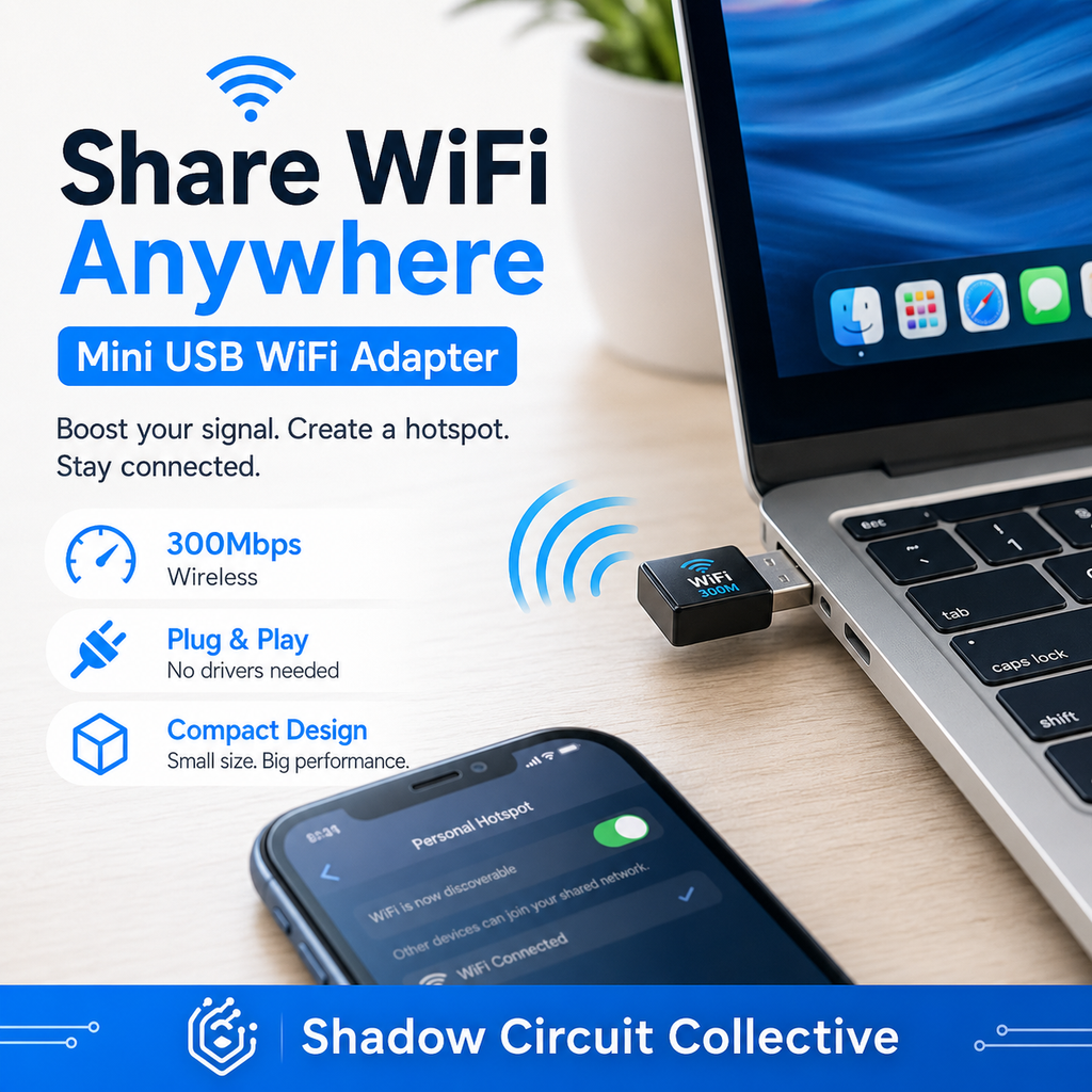 Fix Weak Wi-Fi Without Replacing Your Computer | 300Mbps Mini USB Wireless Adapter